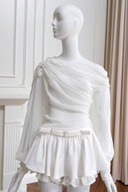 Dylan - Long-Sleeve Top and Skirt Set