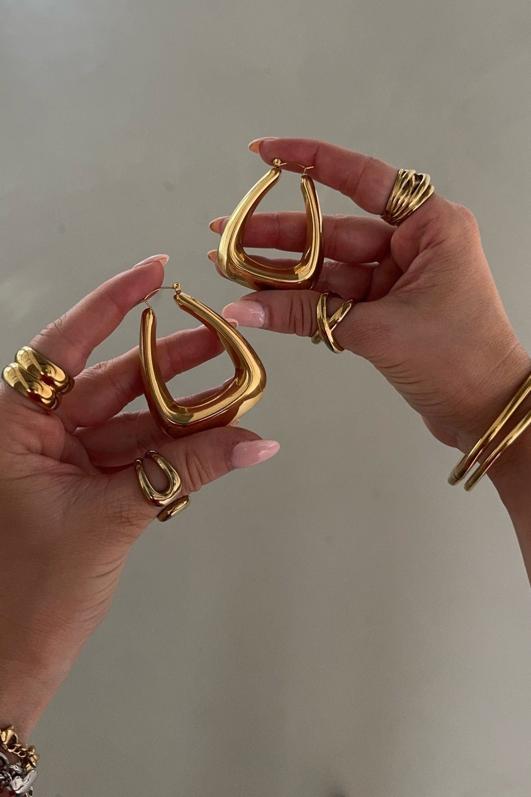 Triangle - Luxe Hoops