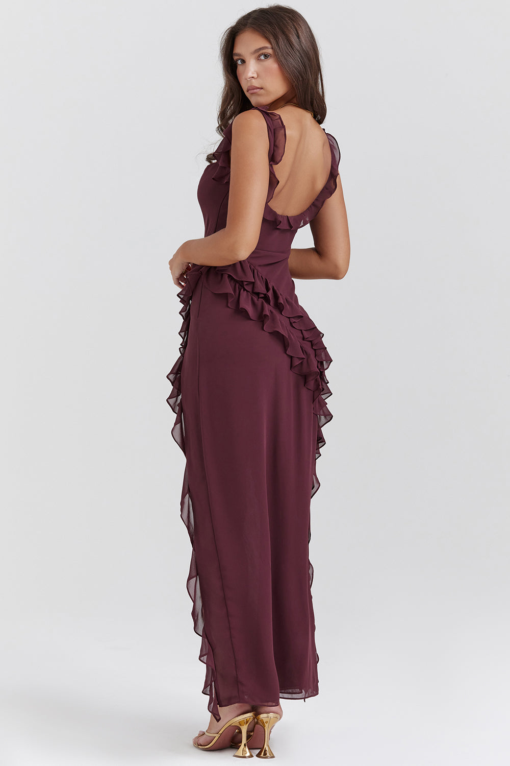 Addie - Maxi Ruffle Dress