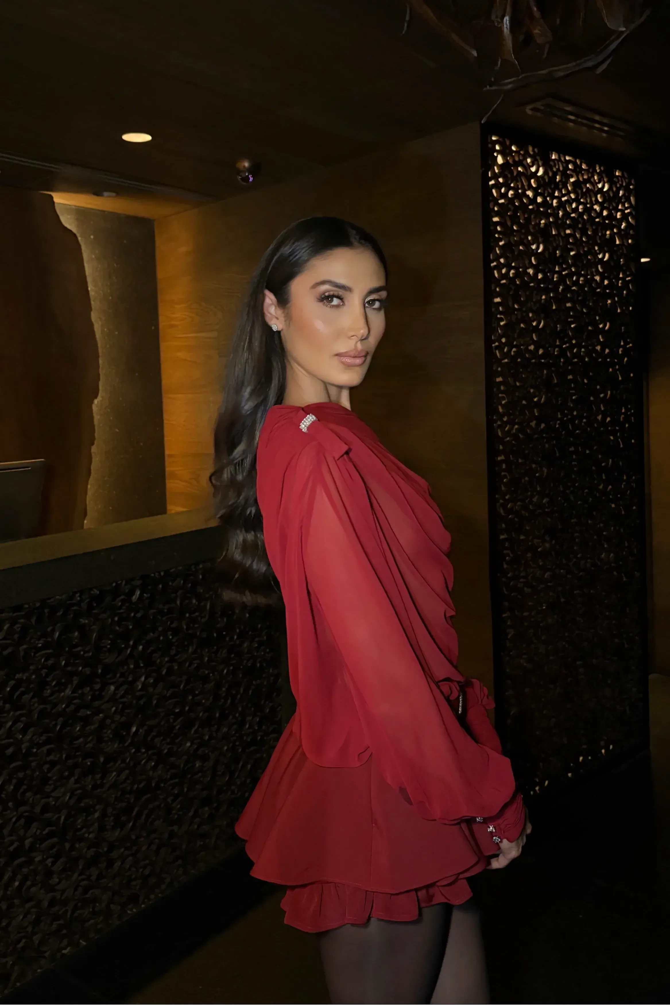 Dylan - Long-Sleeve Top and Skirt Set