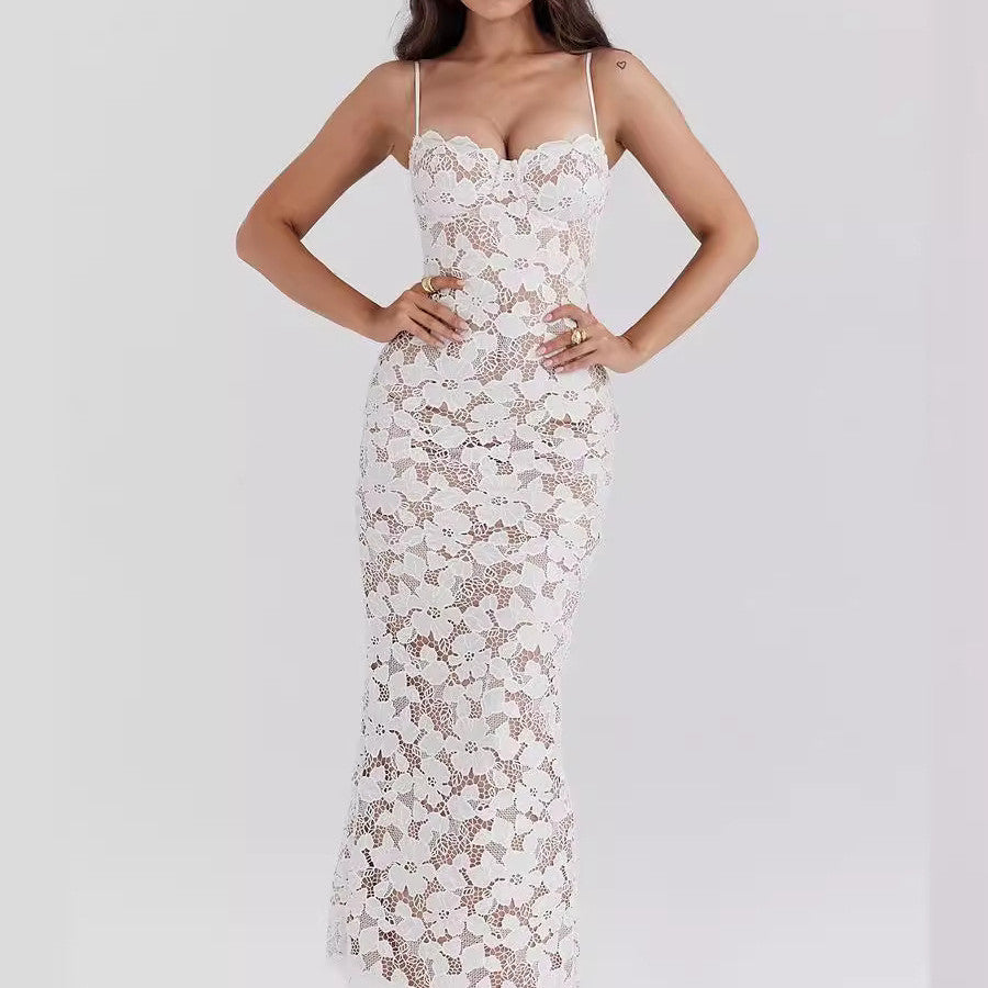 Isobel- Pearl Blossom Maxi Dress