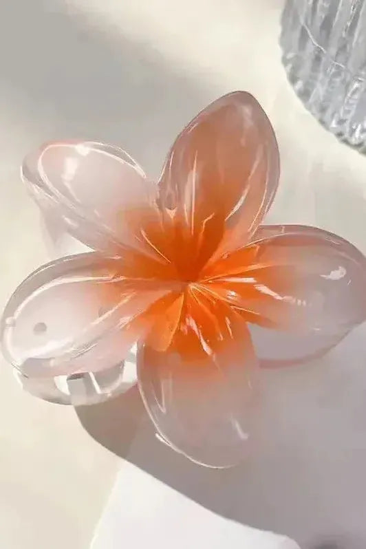 Flower - Glossy Hawaï Hairclip