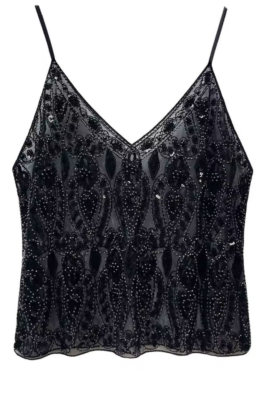 Italia - Sequin Top