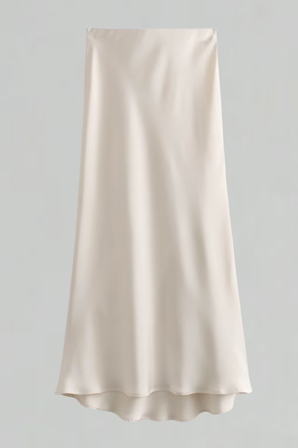 Alfa - Satin Midi Skirt