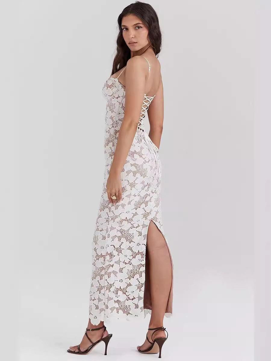 Isobel- Pearl Blossom Maxi Dress