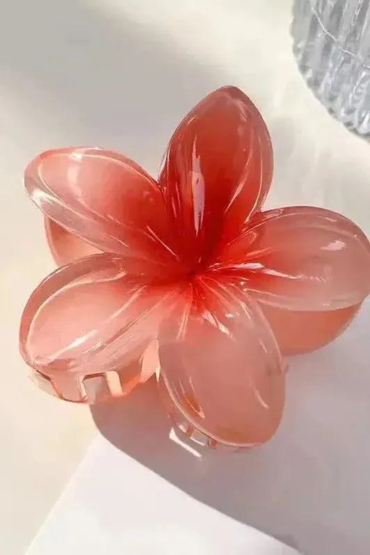 Flower - Glossy Hawaï Hairclip