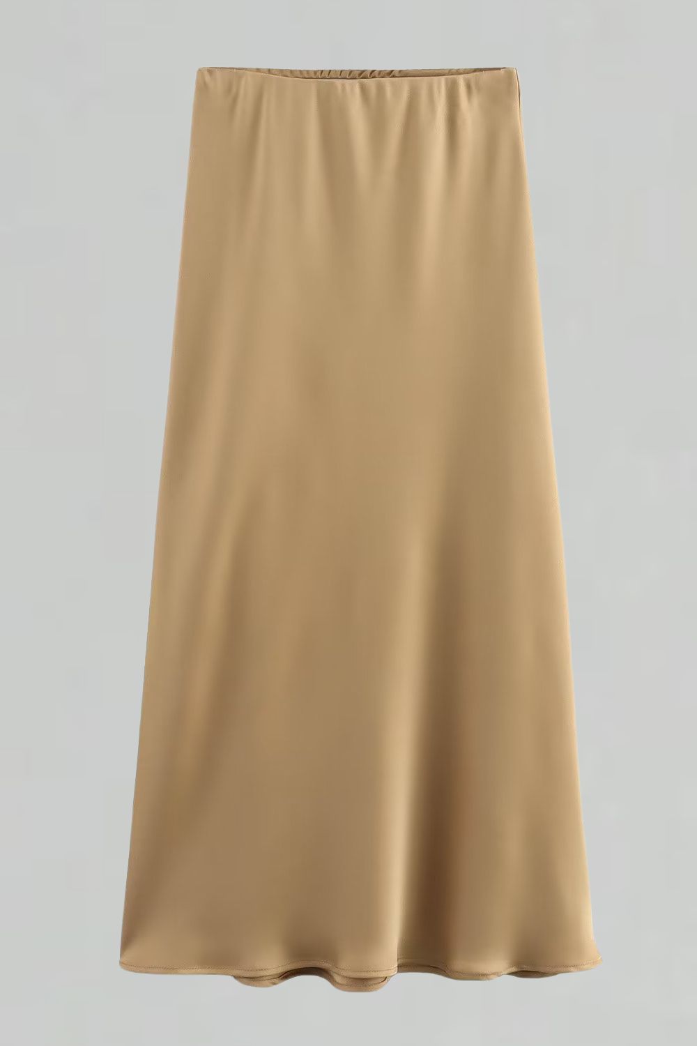 Alfa - Satin Midi Skirt