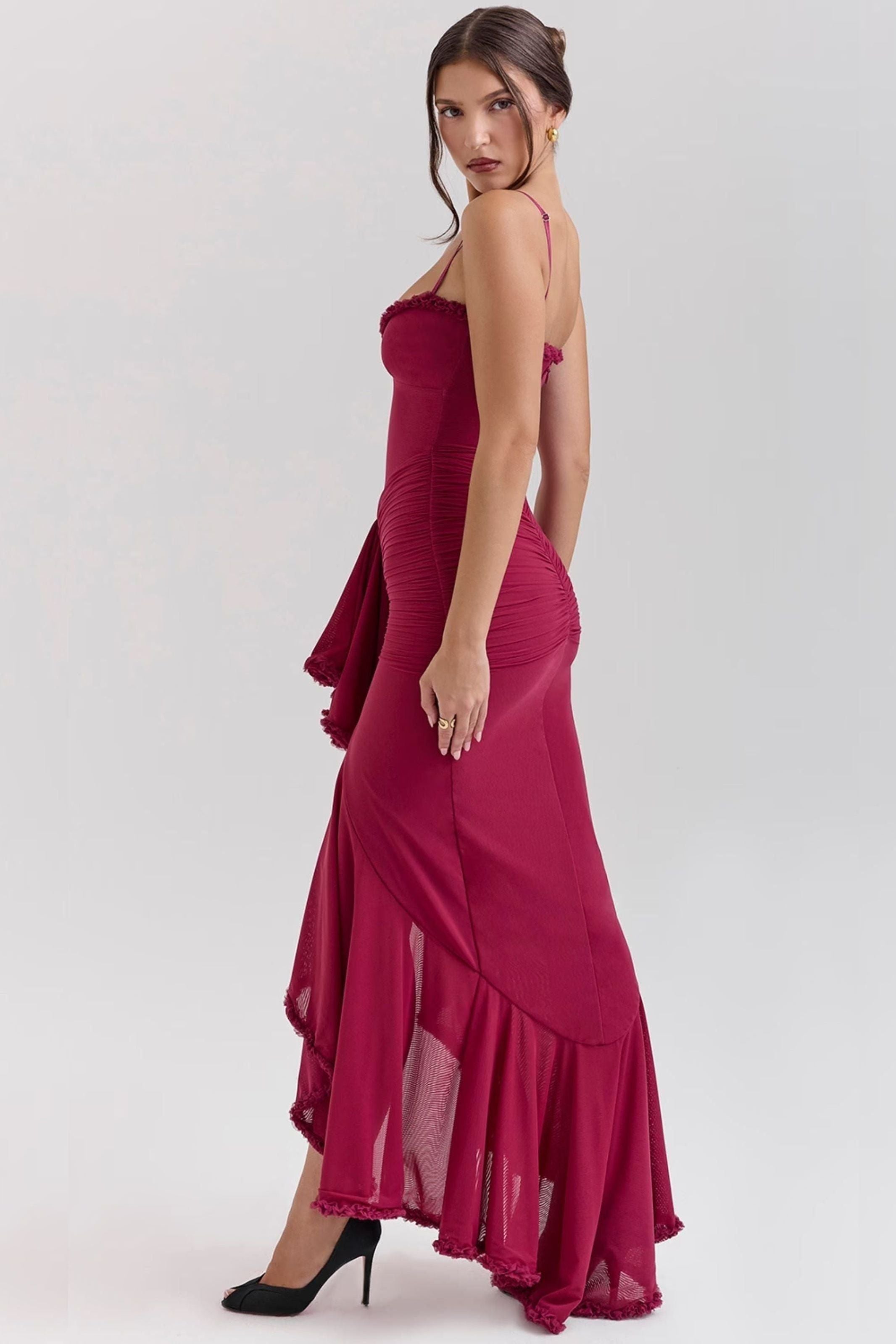 Piper - Ruffled Long Dress