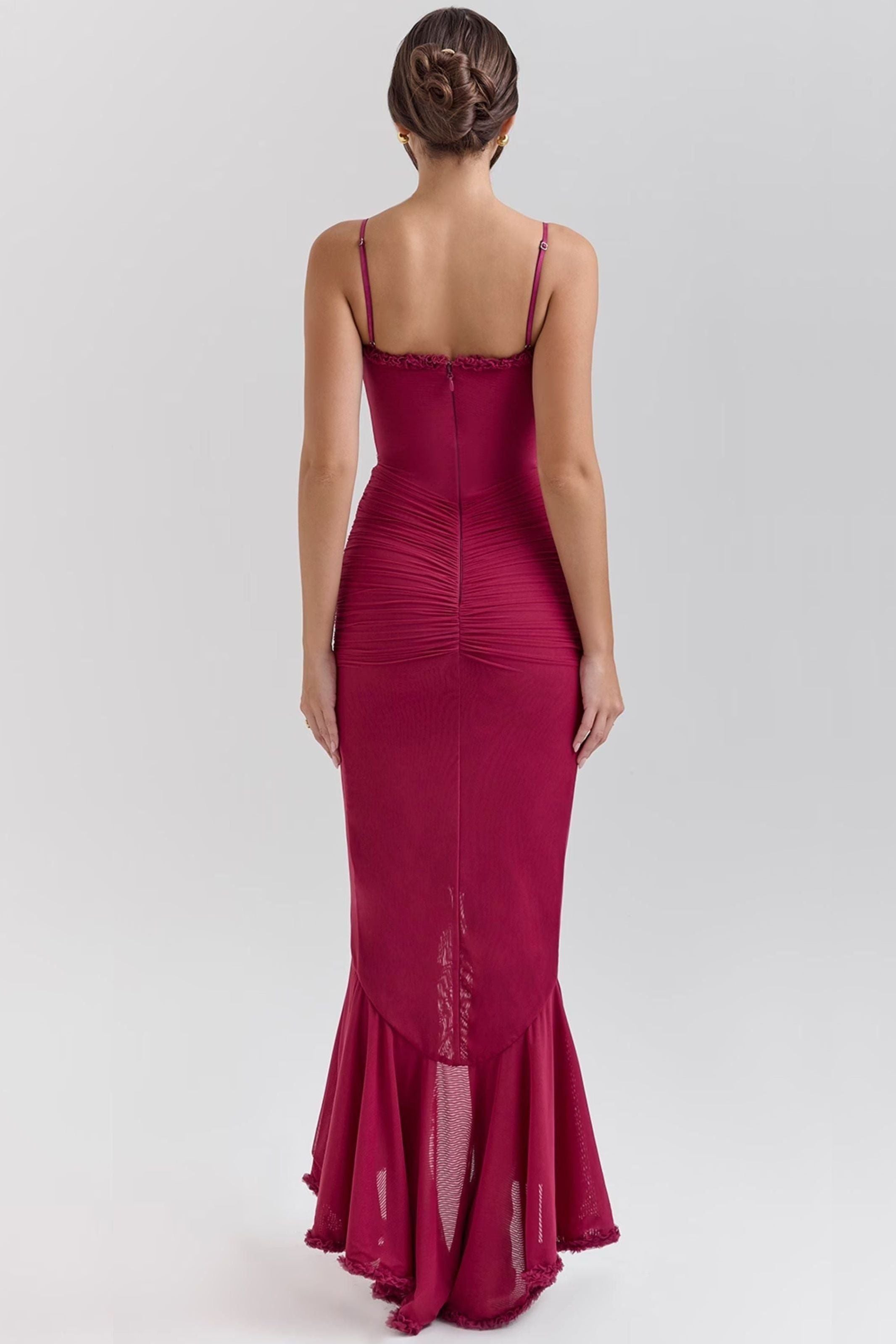 Piper - Ruffled Long Dress