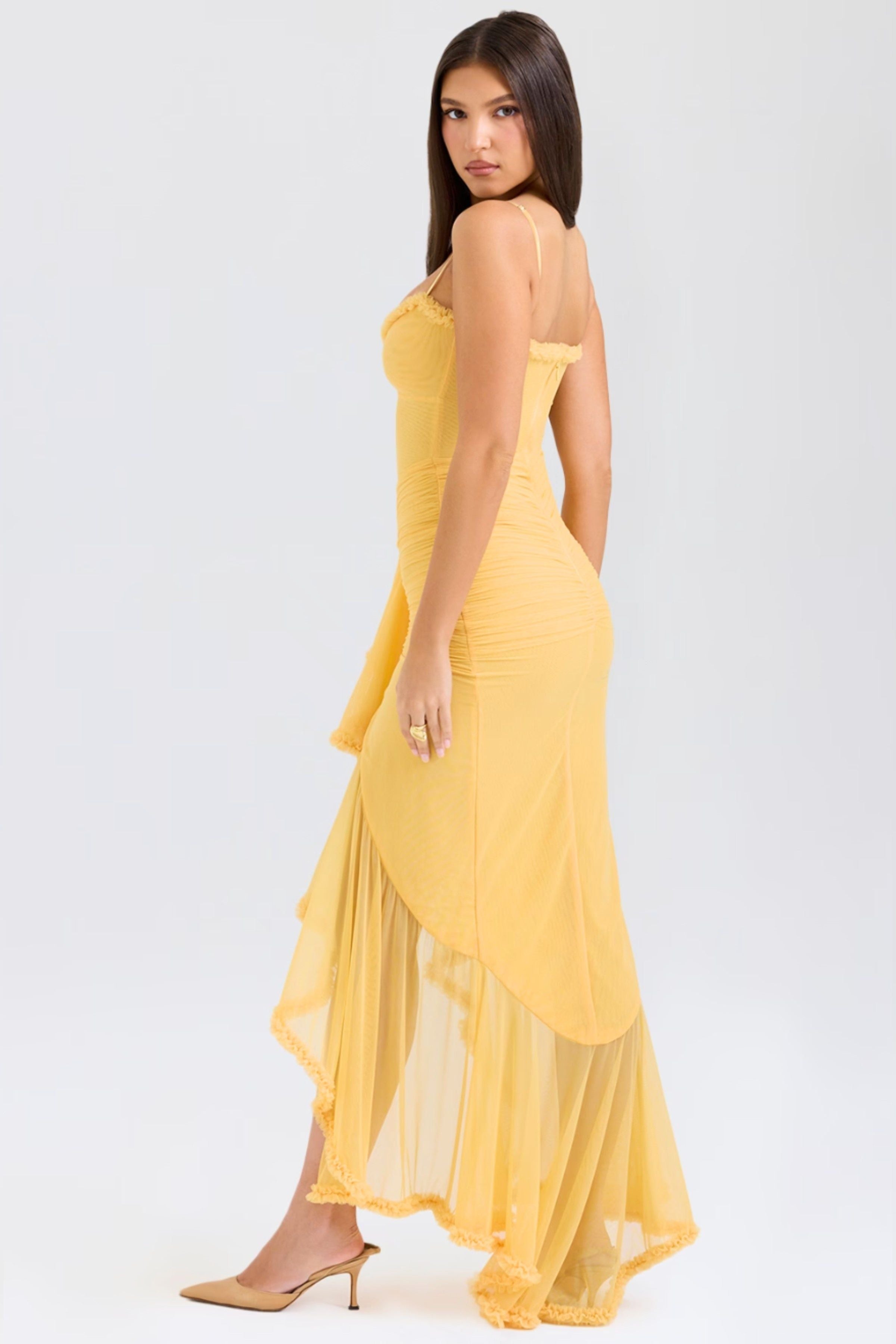 Piper - Ruffled Long Dress