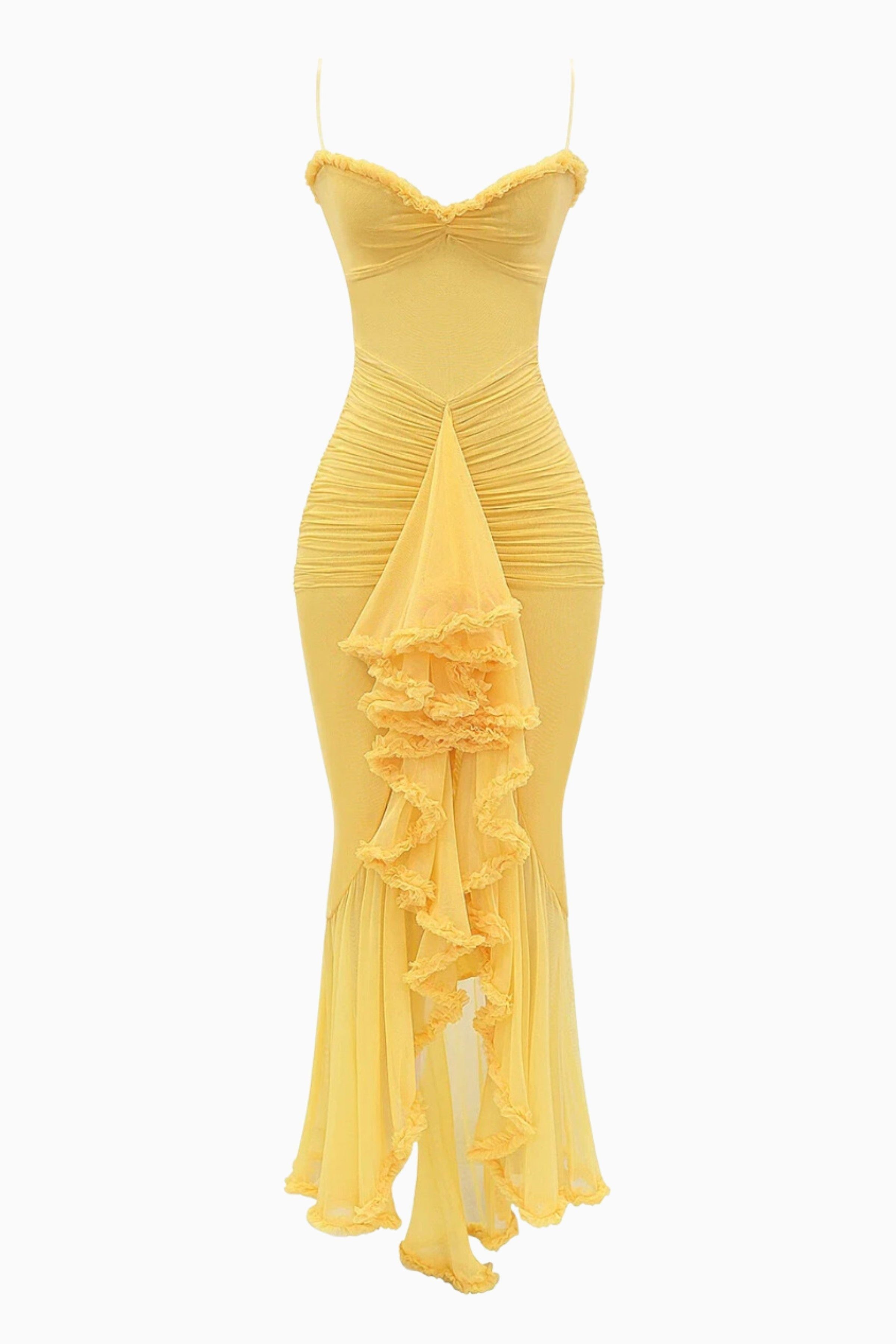 Piper - Ruffled Long Dress