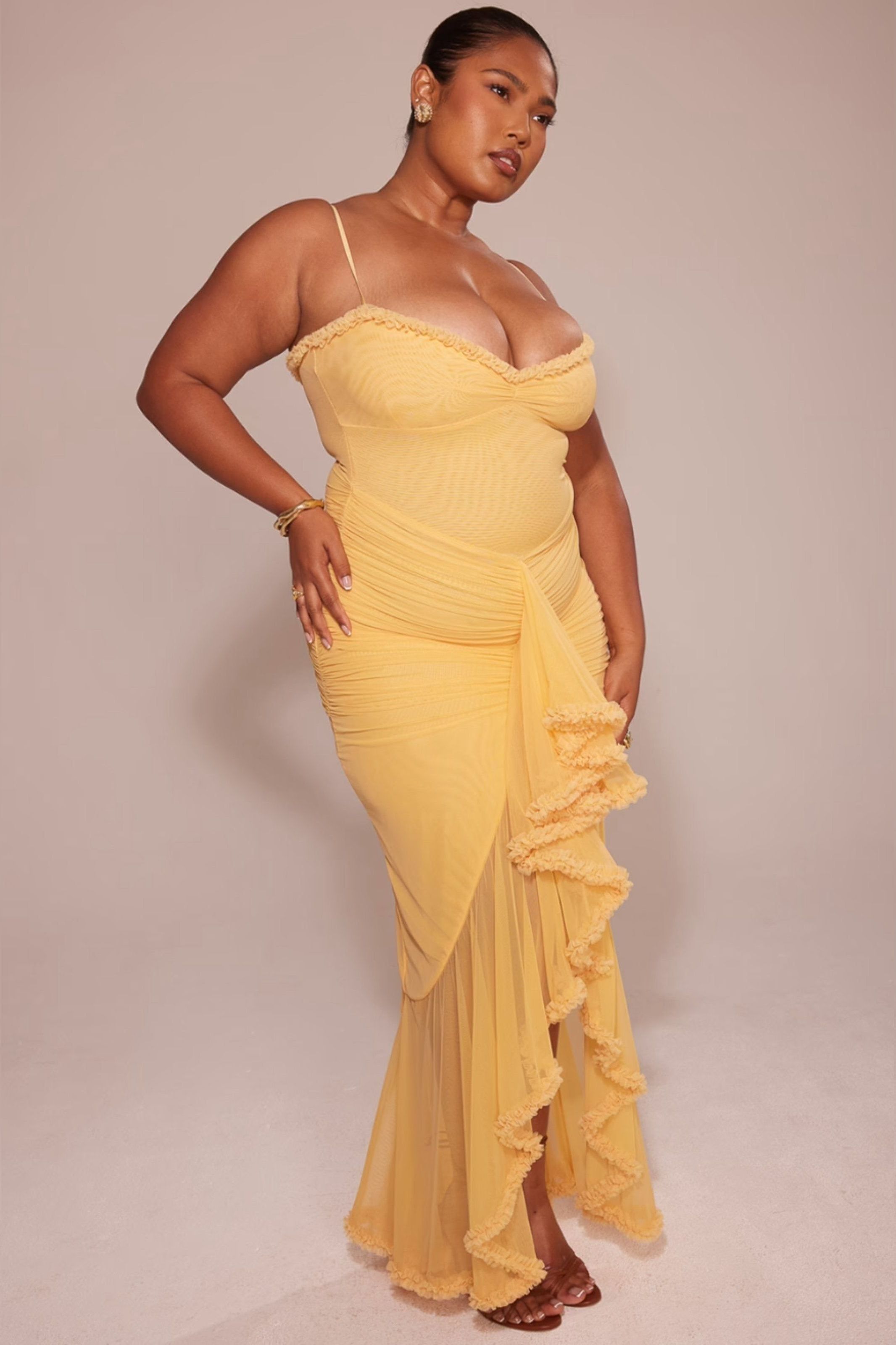 Piper - Ruffled Long Dress