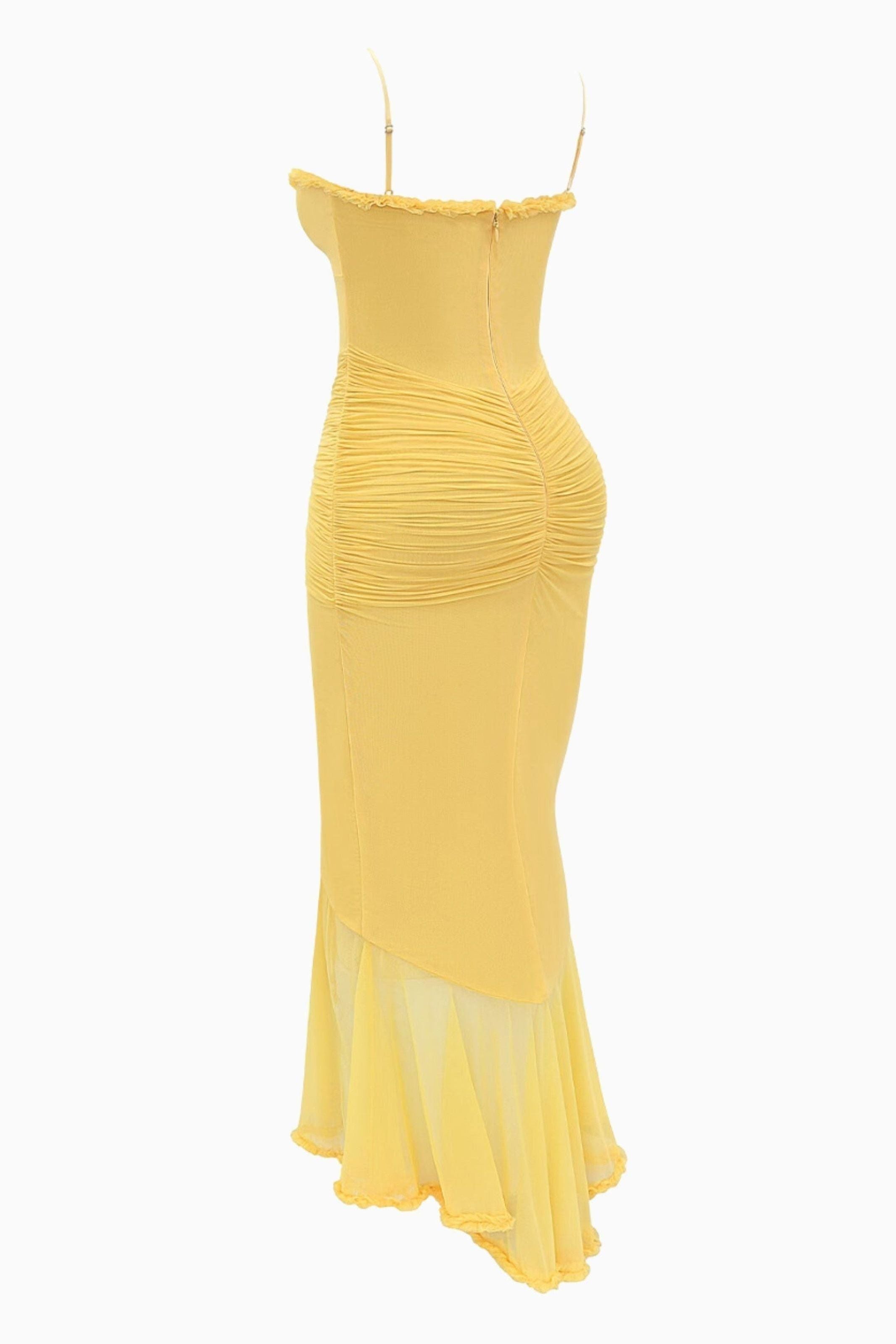 Piper - Ruffled Long Dress