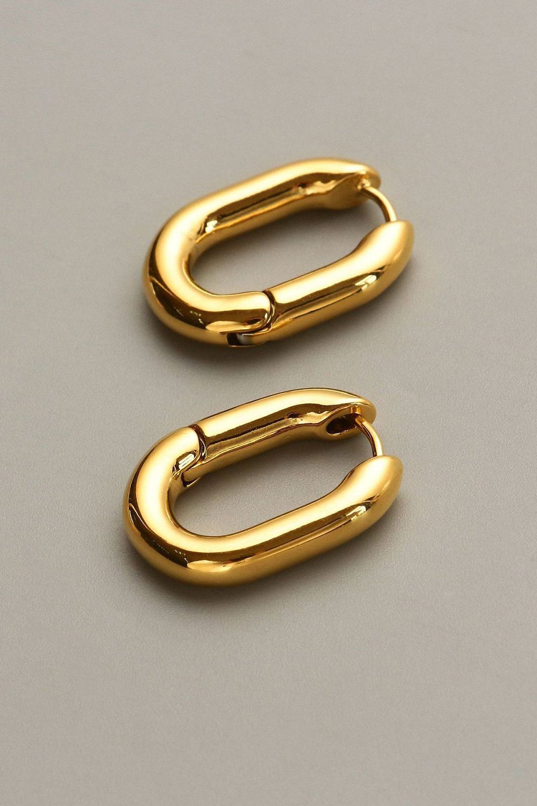Classy - Mini Rectangular Earrings