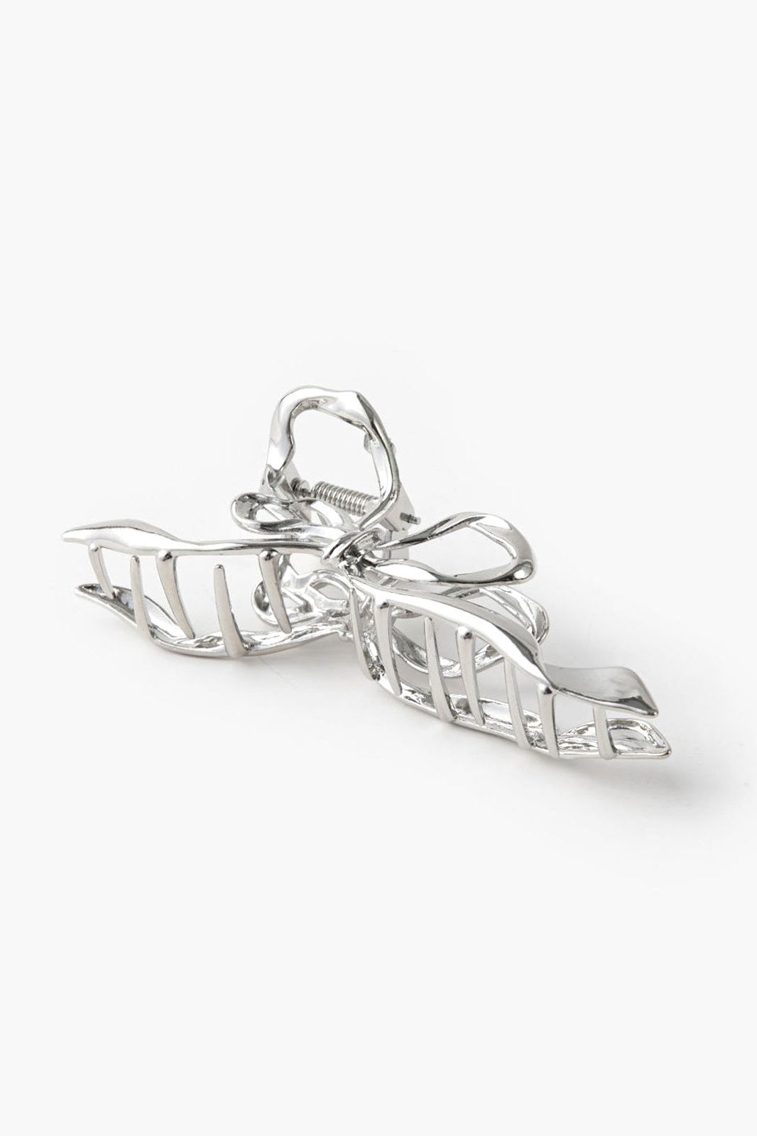 Clean Girl - Metallic Bow Hair Claw