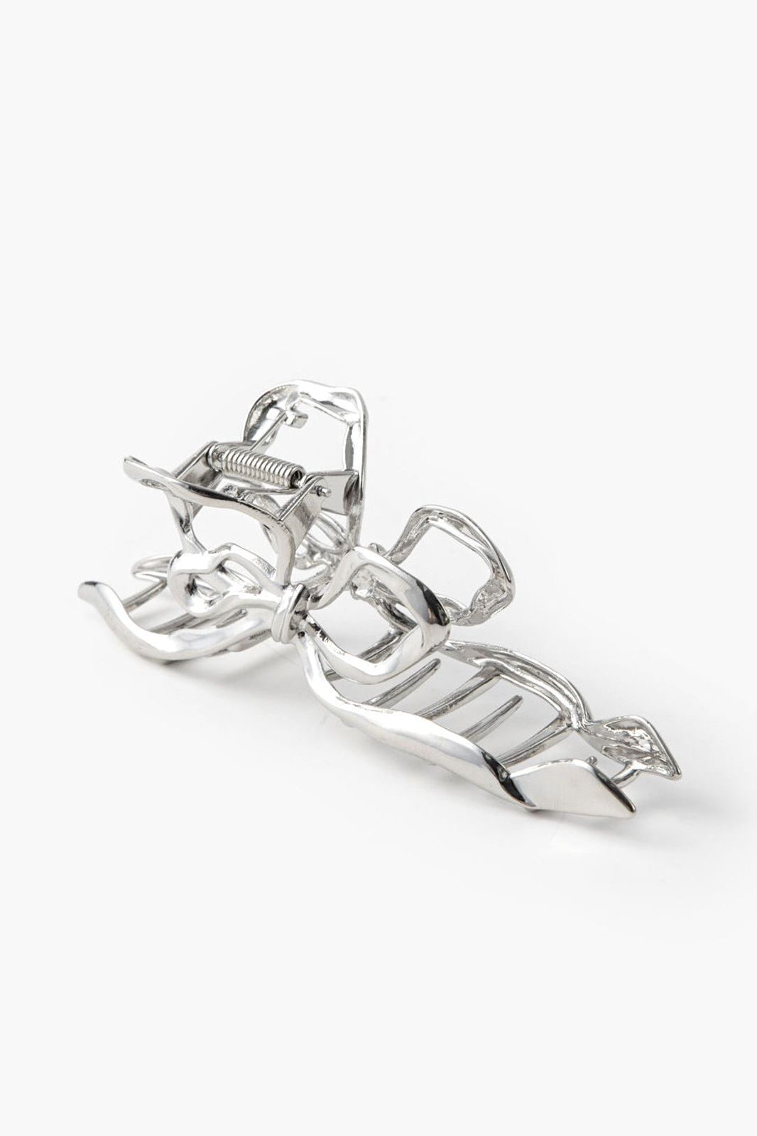 Clean Girl - Metallic Bow Hair Claw
