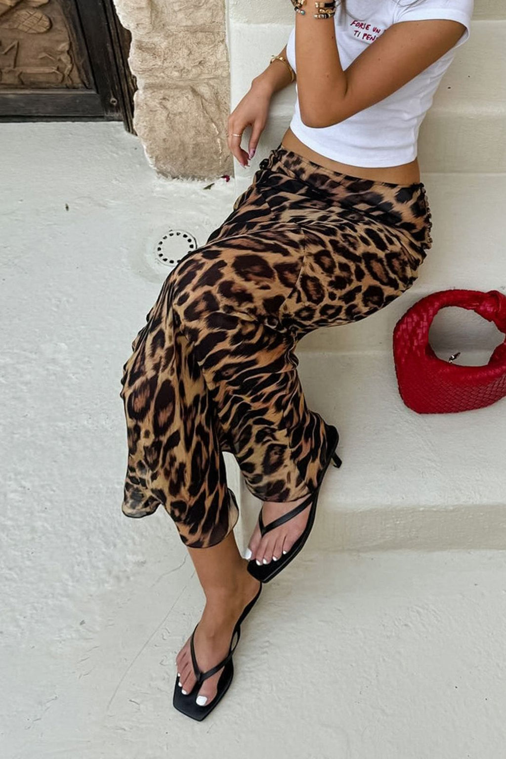 Liv - Leopard Maxi Skirt