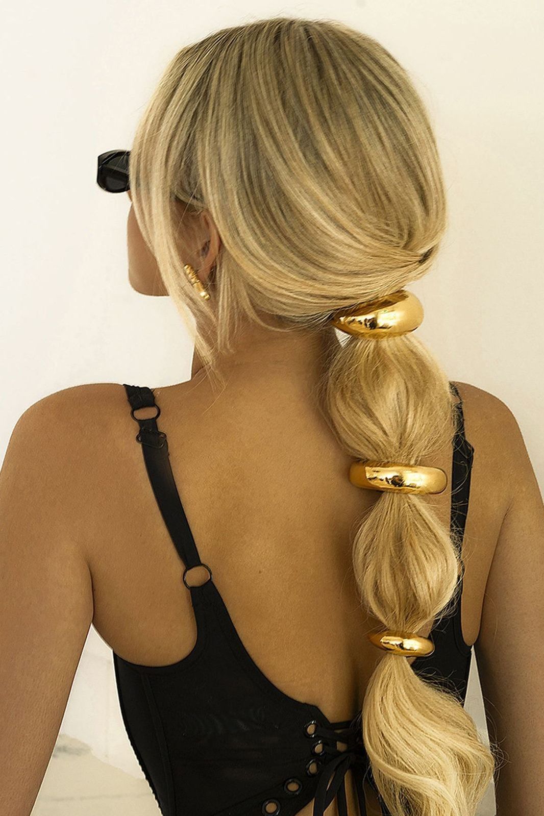 Bean - Golden Pony Hair Tie