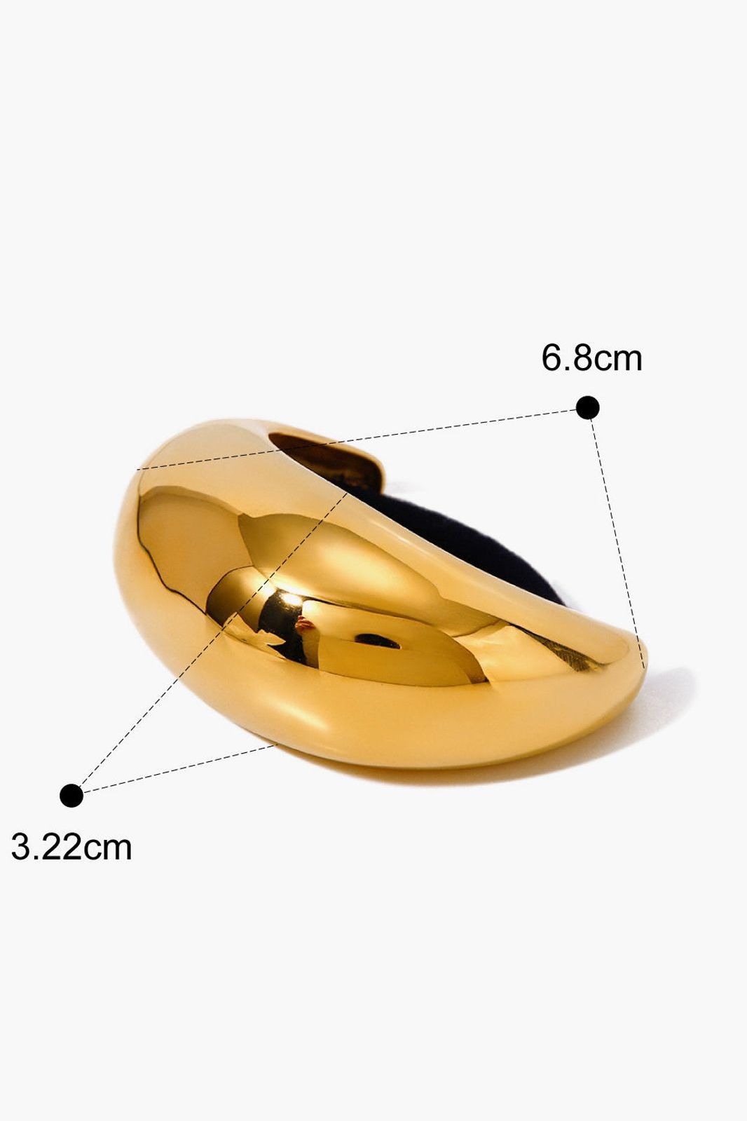 Bean - Golden Pony Hair Tie