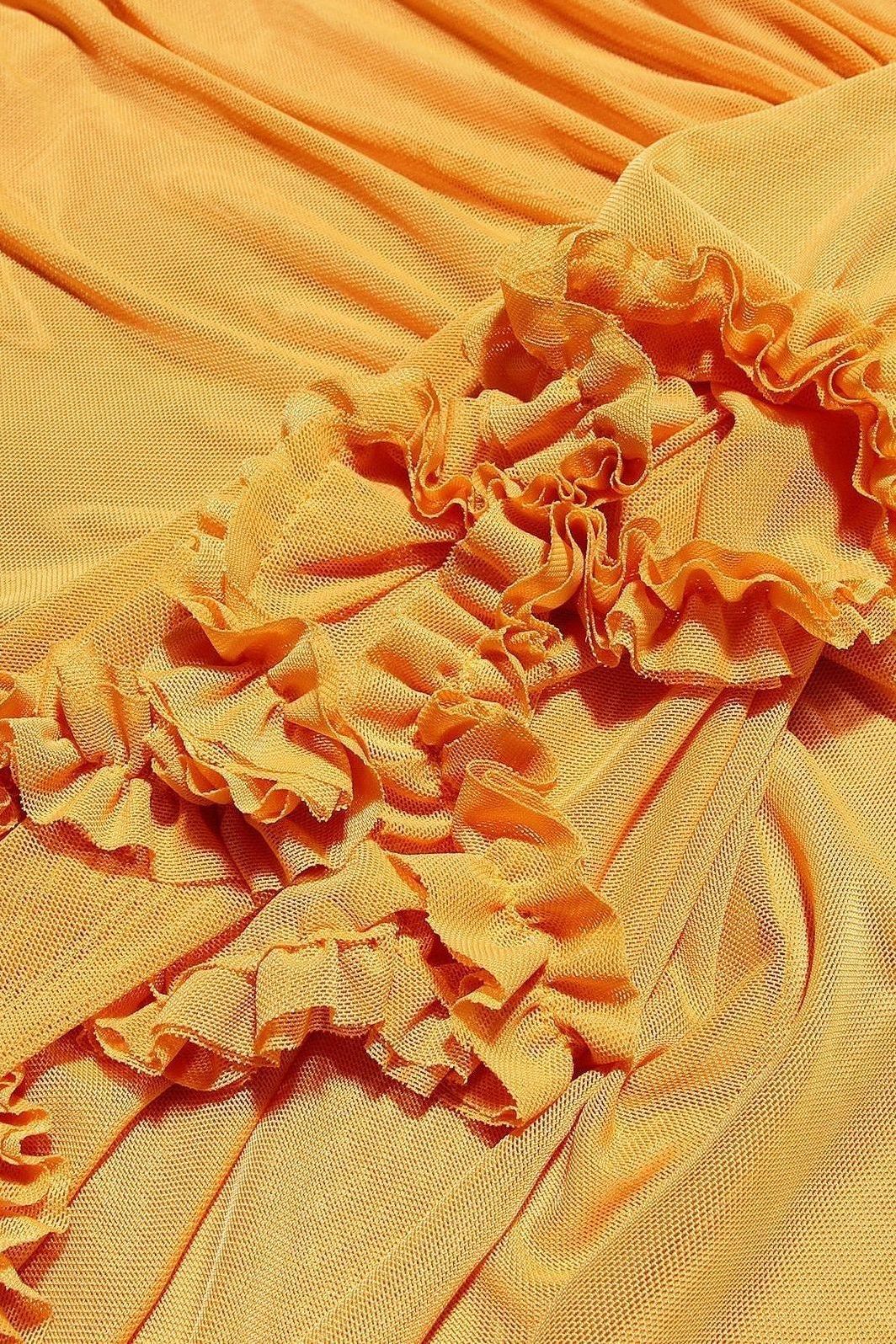 Piper - Ruffled Long Dress