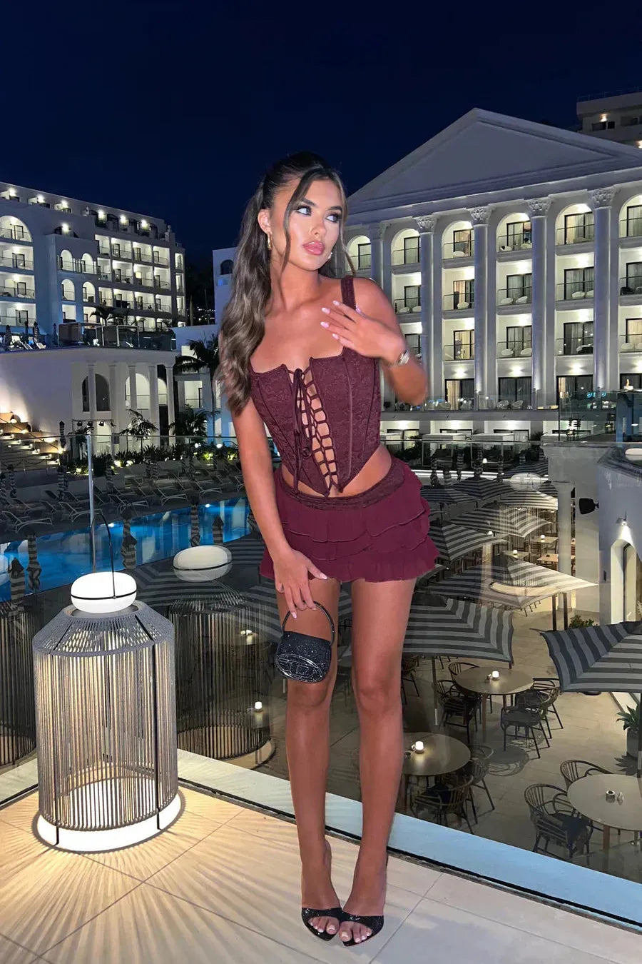 Carla - Mini Skirt Set