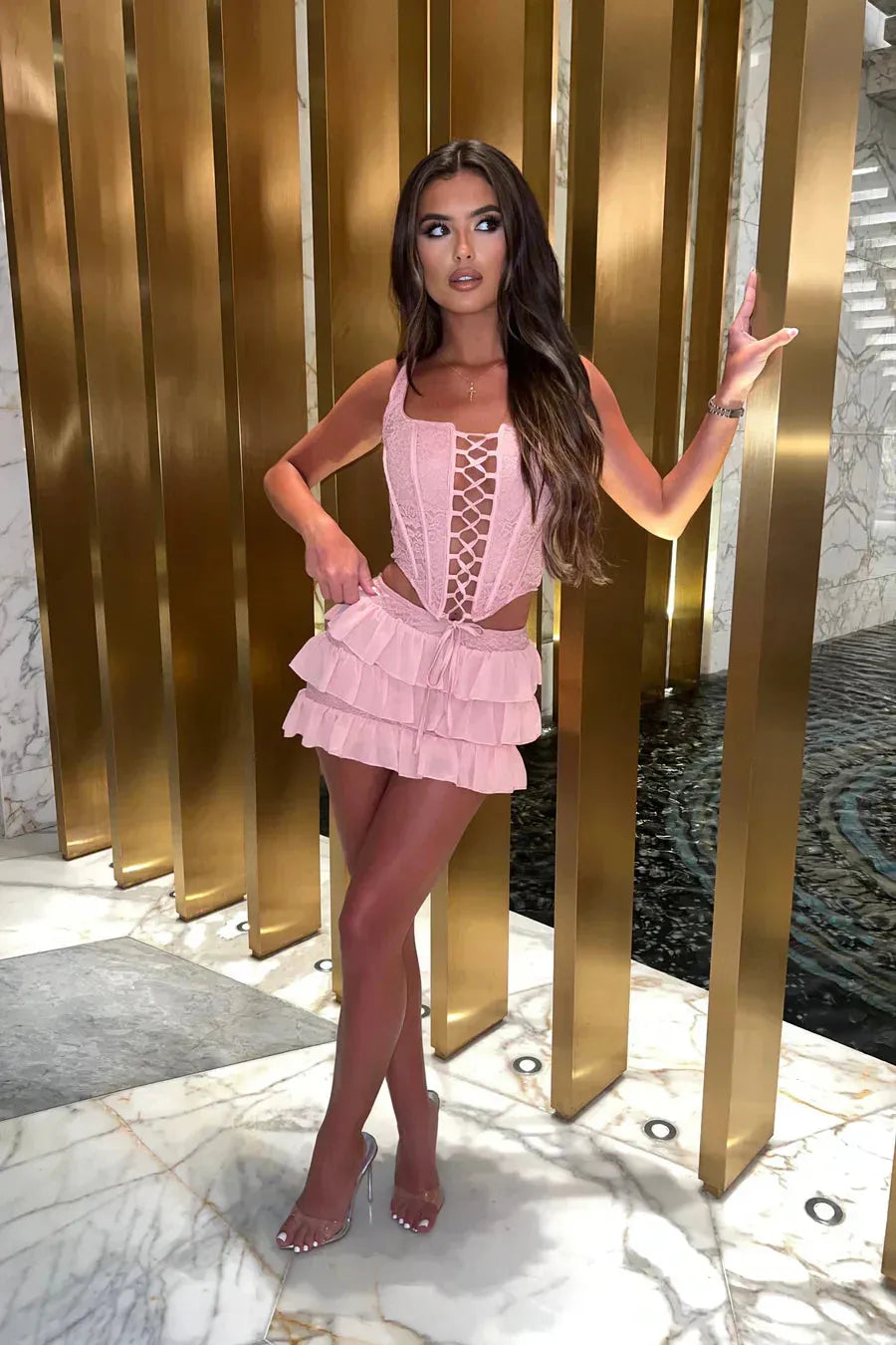 Carla - Mini Skirt Set