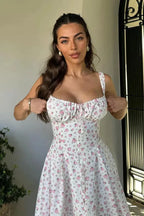 Meredith - Corset Midi Dress