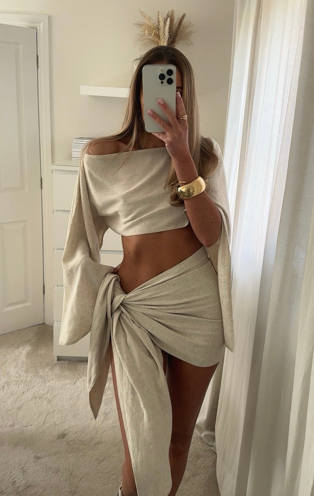 Annie - Linen Sarong Set