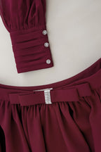 Dylan - Long-Sleeve Top and Skirt Set