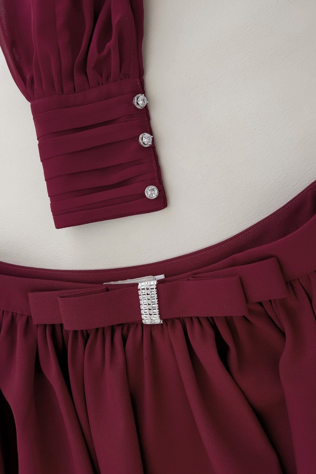 Dylan - Long-Sleeve Top and Skirt Set
