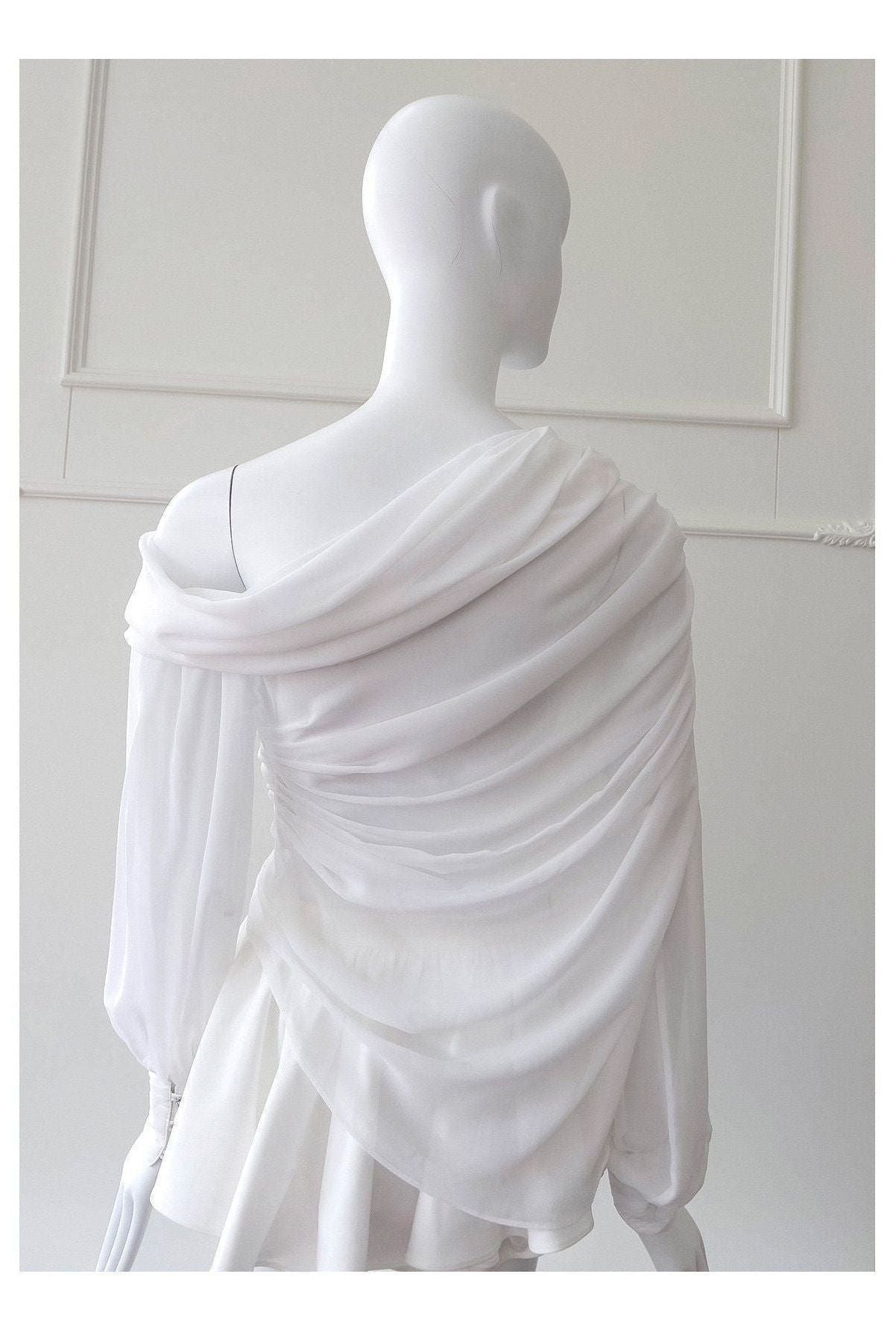 Dylan - Long-Sleeve Top and Skirt Set