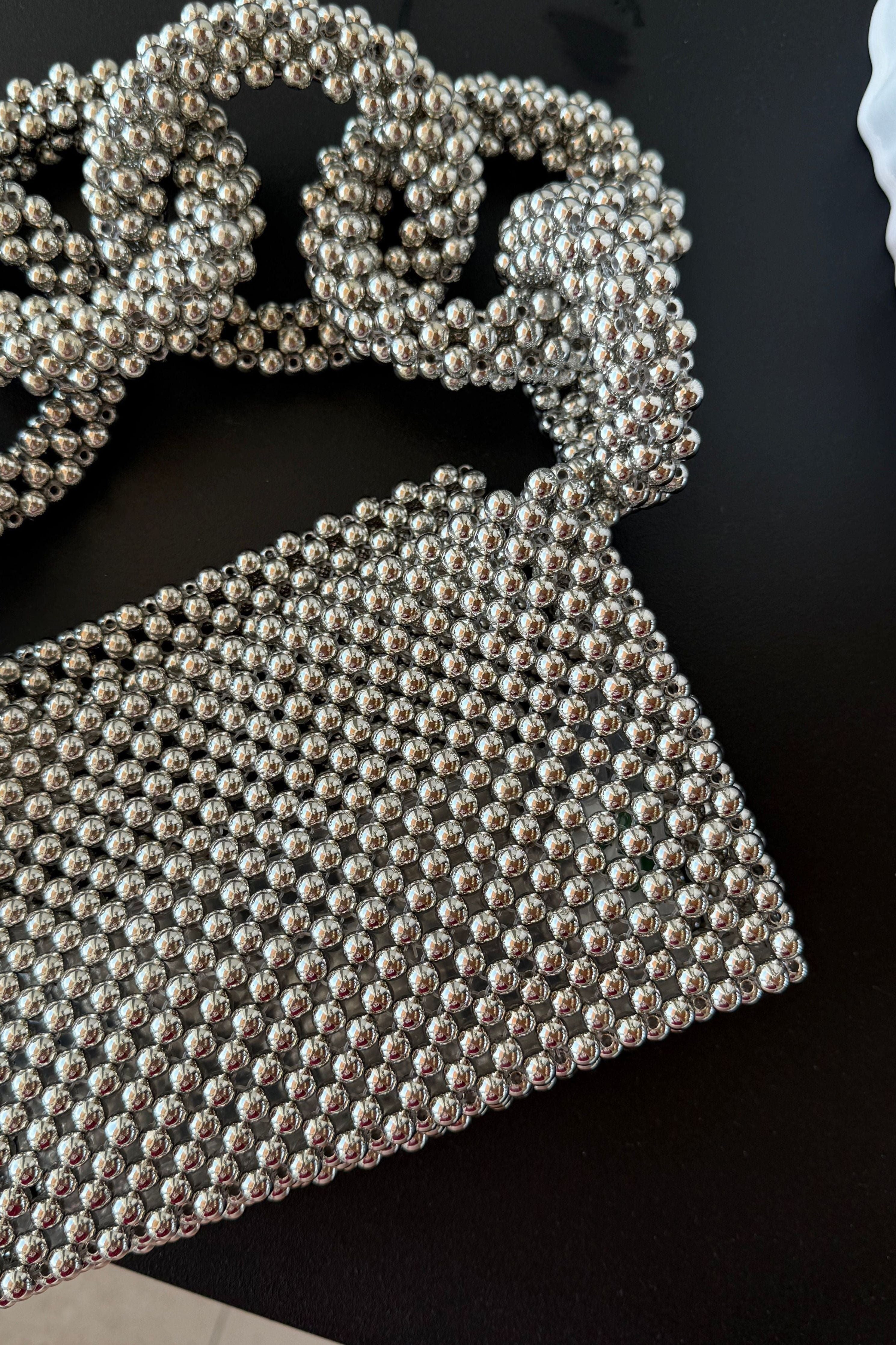 Bubble Gum - Beaded Handbag
