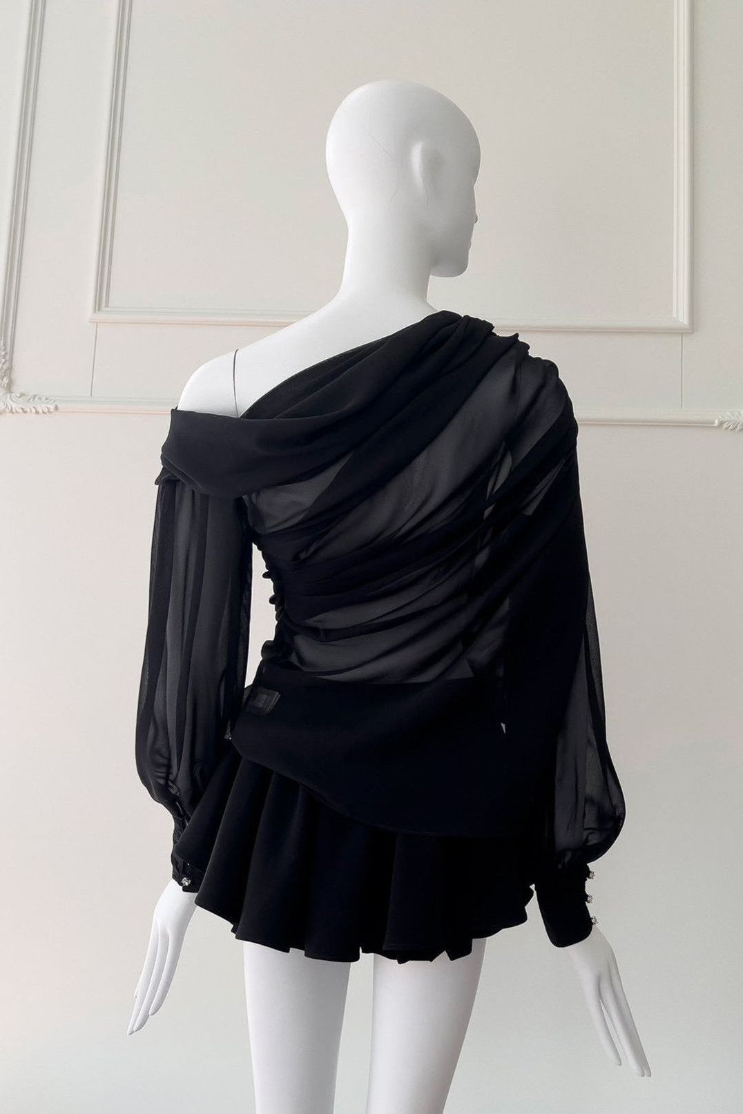 Dylan - Long-Sleeve Top and Skirt Set
