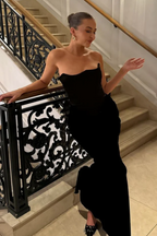 Elara - Black Maxi Dress