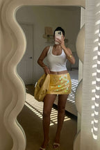 Malia - Sequin Mini Skirt