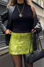 Malia - Sequin Mini Skirt