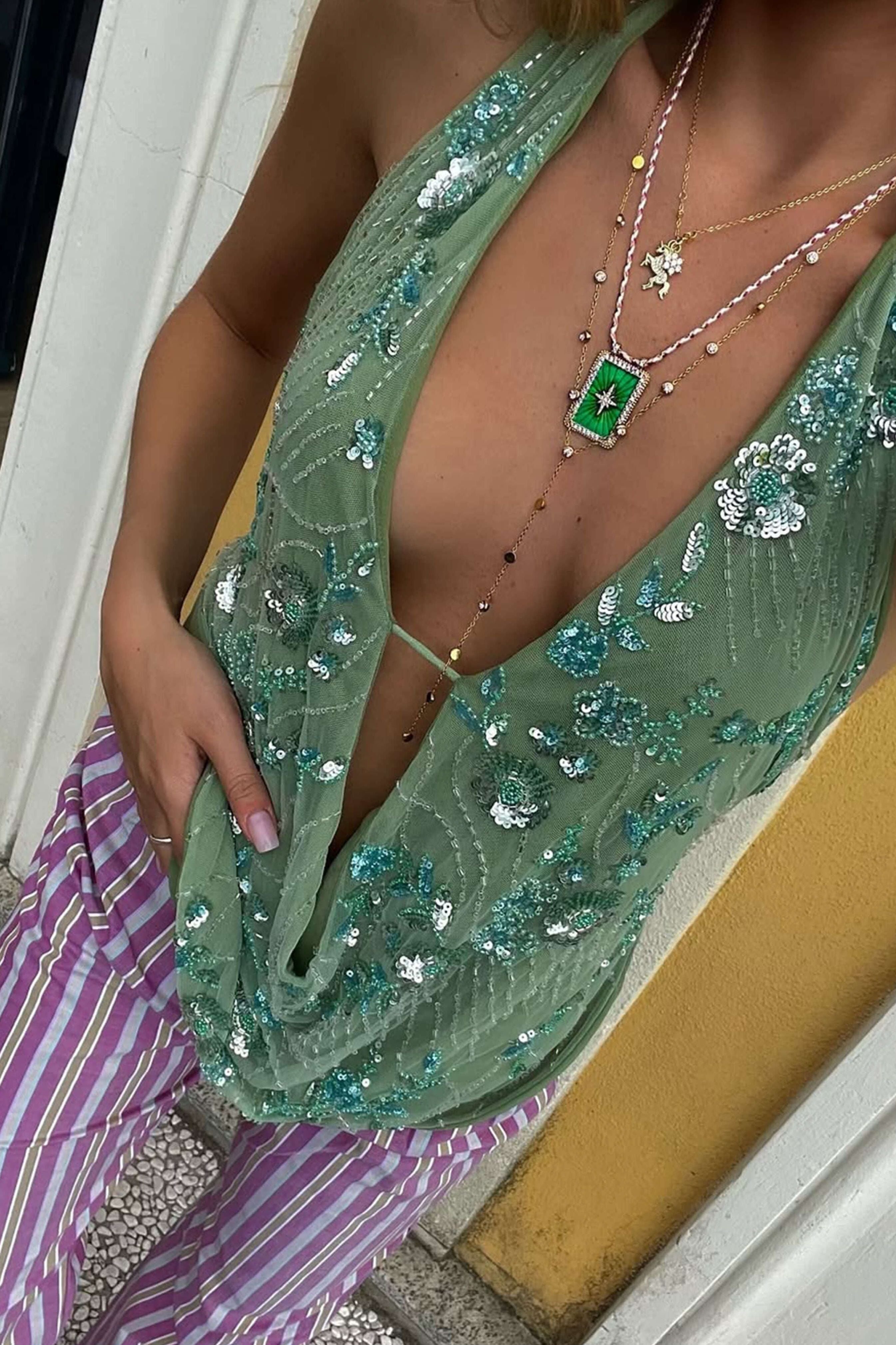 Vienna - Sequin Top