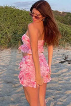 Jessica - Fleur Ruffle Set