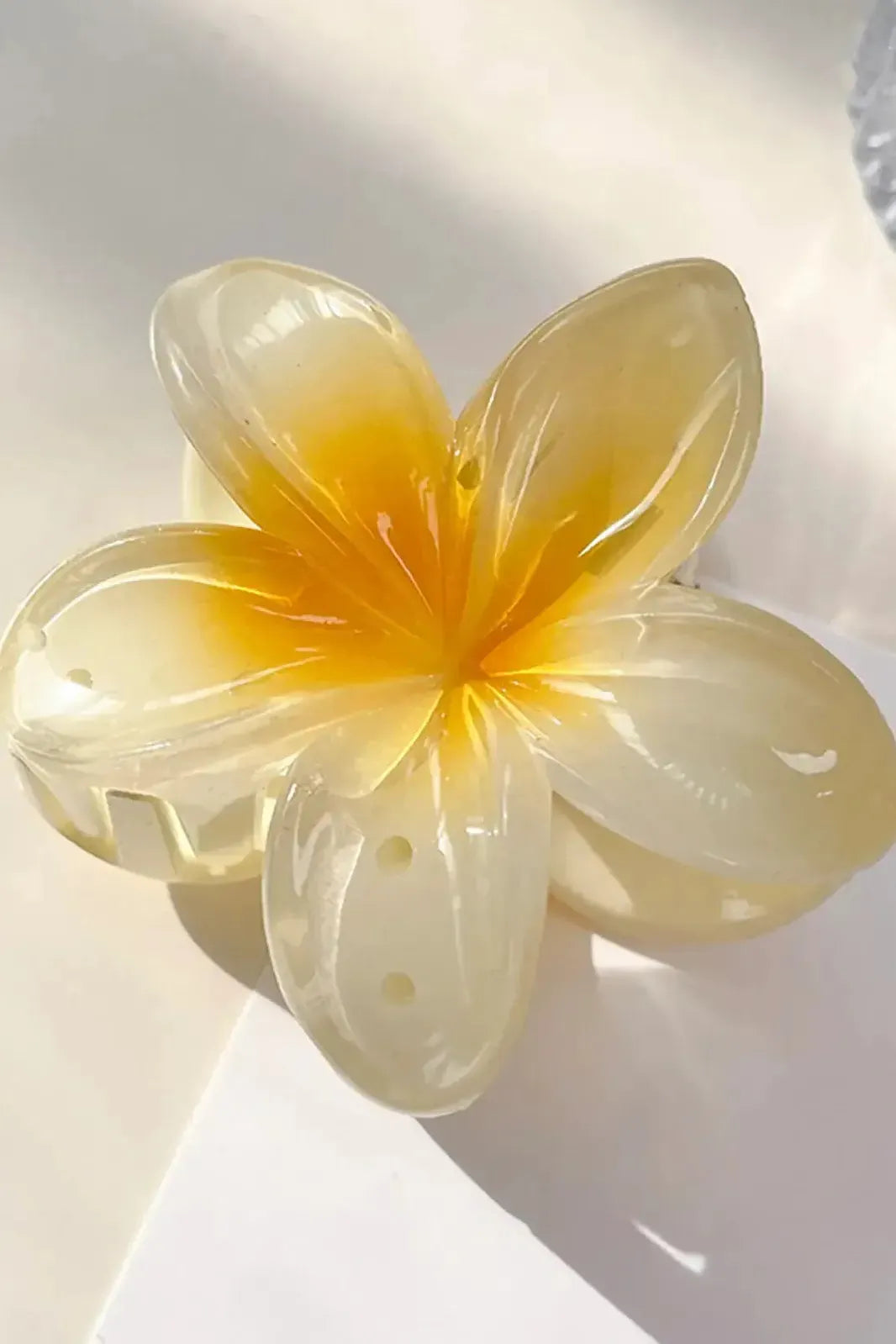 Flower - Glossy Hawaï Hairclip