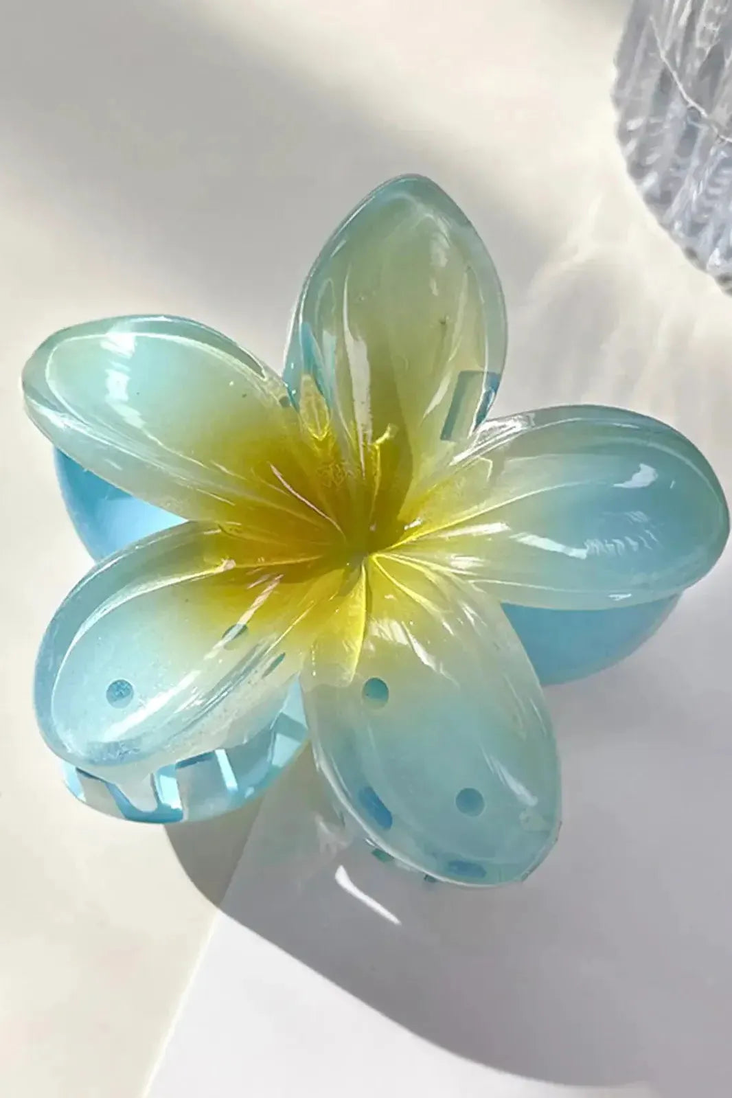 Flower - Glossy Hawaï Hairclip