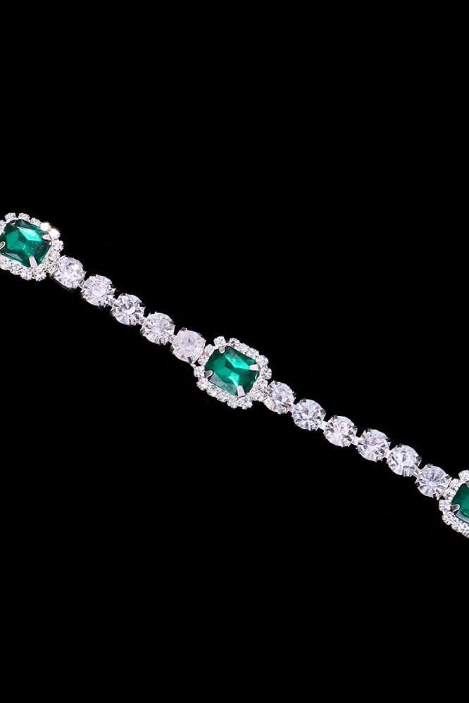 Goddess - Emerald Crystal Body Necklace