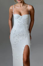 Mona - Appliqué Maxi Dress