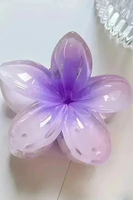 Flower - Glossy Hawaï Hairclip