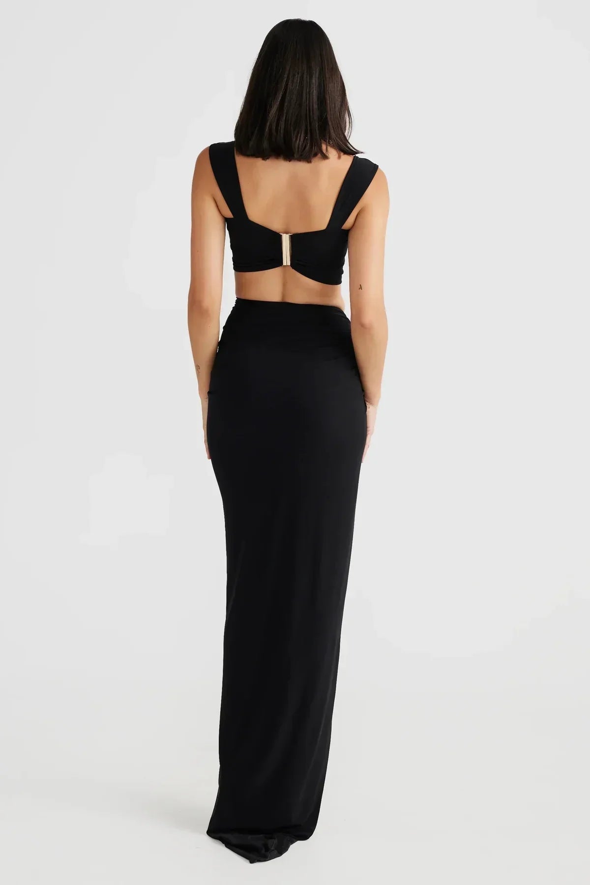 Nina - Cut-Out Maxi Skirt Set