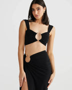 Nina - Cut-Out Maxi Skirt Set