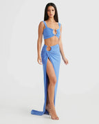 Nina - Cut-Out Maxi Skirt Set