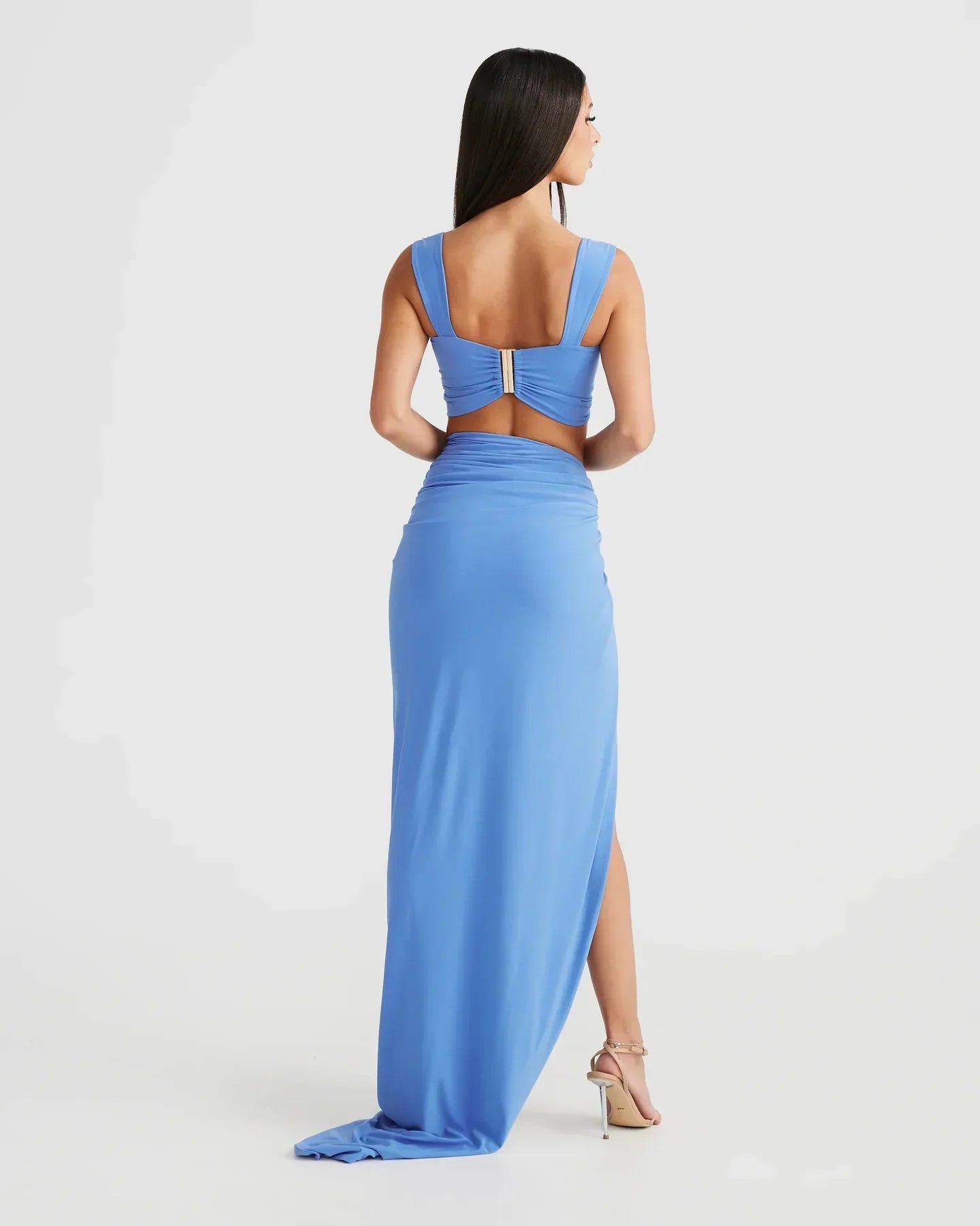 Nina - Cut-Out Maxi Skirt Set