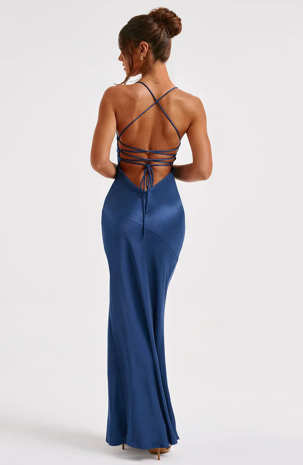 Sophia - Satin Maxi Dress