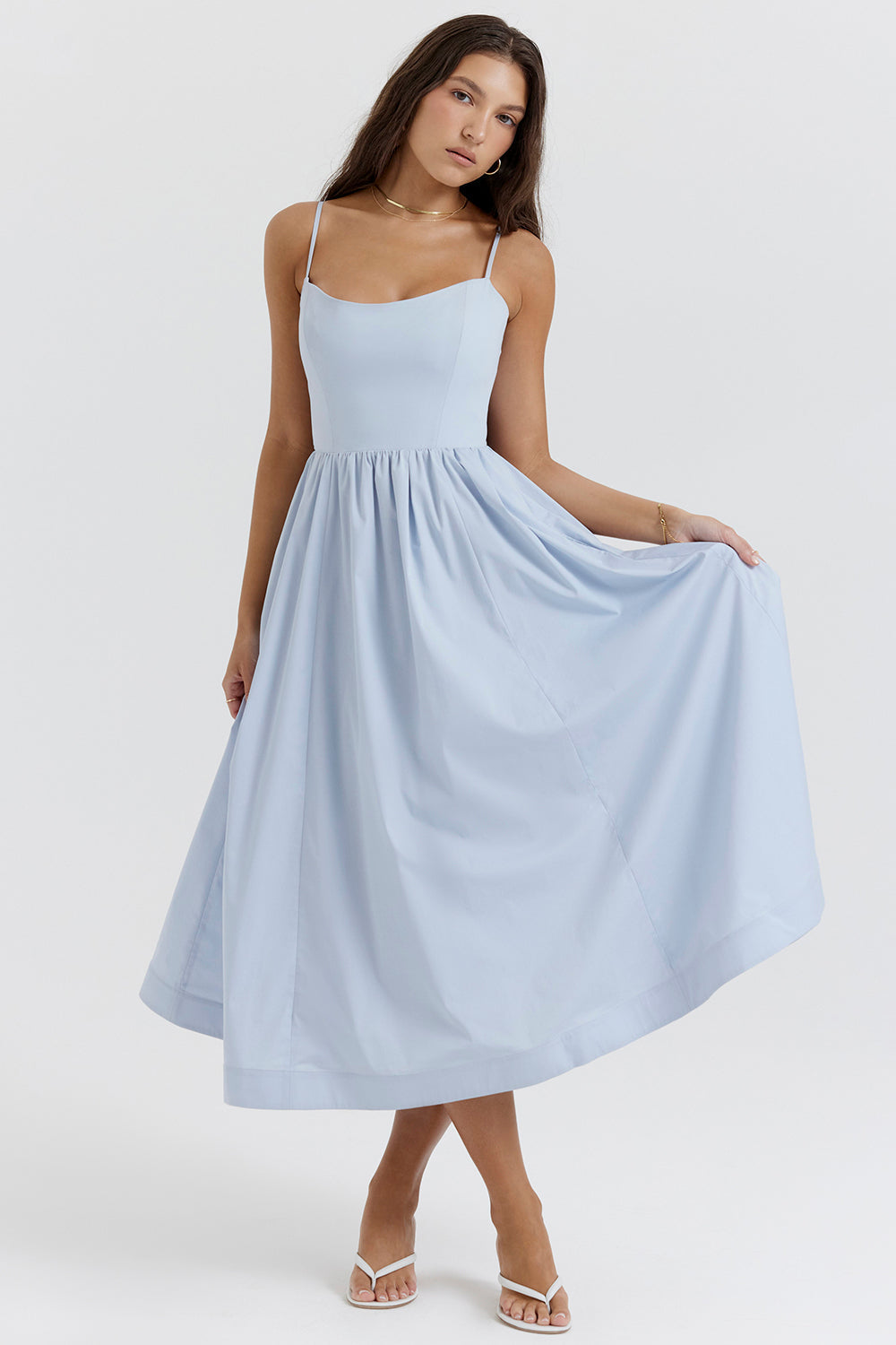 Charlotte - Corset Midi Dress