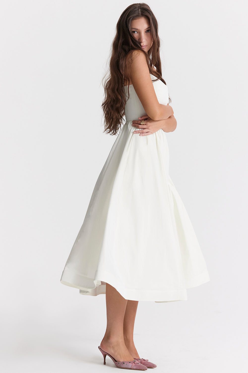 Charlotte - Corset Midi Dress